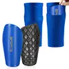 Set de espinilleras Amazon transfronterizo con combinación de funda y calcetín, espinilleras de fútbol de dos piezas para adultos y adolescentes, personalizable
