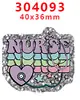 Acessórios de Acrílico Desenho Animado com Glitter Transfronteiriço Acessórios para Joias DIY de Resina Patch Grampo de Cabelo Grampo de Cabelo Gt-Y-304001