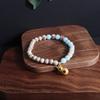 Nuevo Pulsera China Piedra Shoushan Xingyue Bodhi Nube Propicia Sombrero Oficial Pulsera de Zorro de Nueve Colas Todo-partido Moda Moda Nacional