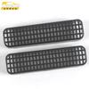 Adecuado para 22 Qijun Glory Asiento negro debajo de la ventilación de aire Cubierta protectora Lentejuelas Accesorios interiores del automóvil Suministros