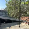 Nova Tela de Ferro Estilo Casamento Moldura Retangular Moldura de Fundo para Decoração de Palco de Casamento Moldura Quadrada Geométrica Moldura em Arco Portão de Flores