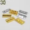 Bisagra de Clip Pequeña Larga de 30 mm, Se Abre Plana a 180 Grados, Hecha de Hierro con Baño de Oro y Plata, Accesorios de Ferretería para Cajas de Madera 141
