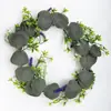 Guirlanda de Natal, adereço criativo para vitrine, guirlanda decorativa de cipó com frutas vermelhas e pinhas, para pendurar na porta, decoração de Natal