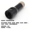 Broca para ladrillo vitrificado de cerámica soldada, escariador de diamante para azulejos de pared, taladro en seco, abridor de agujeros para piedra, rosca M14