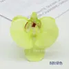 Flor Artificial Phalaenopsis Layout de Cena de Casamento Flor Atacado DIY Lembrancinha Flor Decorativa Flor Artificial Cabeça de Flor Artificial