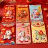 Sobre Rojo del Año del Caballo 2026 Dibujos Animados Creativo Nuevo Popular en Douyin Dios de la Riqueza Paquete Rojo de Año Nuevo Bolsa Venta al por Mayor