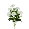 10 Cabezas de Margaritas Gerbera Artificiales, Venta al por Mayor de Fábrica, Venta al por Mayor de Exportación, Decoración para el Hogar de Lujo Ligero, Flores Falsas de Venta Caliente Transfronteriza
