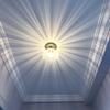 Lámpara de techo de cristal de cristal estilo Loft nórdico americano moderno, campana, lámparas para balcón y pasillo