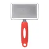 Pente de Detalhe Facial para Gatos e Cachorros Hartley Pet Grooming, Pente de Agulha para Área das Axilas, Pente Facial, Pente de Agulha de Aço, Pente Triangular