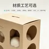 El fabricante personaliza cajas de embalaje colgantes para orejas con ventana para productos de ovillos de lana, cajas de colores, cajas de cartón blanco y puede imprimir ventanas con formas personalizadas.