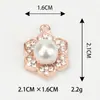 Pulseira Colar Pingente Charm Material Acessório DIY Pérola Pétala Liga Tendência Acessório Conector Pingente Único