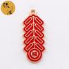 Serie Gato de la Suerte Accesorios para Joyería Estilo Chino DIY Cuerda Roja de Mano Suerte Colgante Colgante de Cuerda para Cabeza Bolsa de Dinero de la Suerte