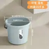 Cubo de Almacenamiento de Agua de Gran Capacidad con Tapa, Cubo de Plástico Engrosado para Uso Doméstico, Juego de Cubos para Dormitorio de Estudiantes, Cubo para Remojar los Pies y Lavar la Ropa