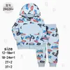 [Una generación de cabello] tres letras primavera y otoño ropa de bebé ropa infantil traje doble traje deportivo de vitalidad
