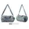 Bolsa Fitness Personalizada Transfronteiriça com Separação Seca e Úmida, Mochila Tática Redonda Portátil, Bolsa de Viagem Esportiva ao Ar Livre de Ombro Cruzado