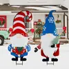 Amazon Luzes Metálicas de Natal Placa Boneco de Neve Papai Noel Rena Decoração de Natal Estaca de Jardim Logotipo de Pátio
