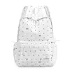 Mochila Transfronteiriça para Alunos do Ensino Fundamental II e Ensino Médio Mochila Feminina Versátil de Alto Valor com Bolinhas e Laço