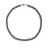 Collar de Perlas Negras Tahitianas Familia S para Mujer en Capas de Lujo Ligero Gargantilla Cadena para Clavícula Accesorios de Nicho en Capas