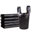 Bolsas de Basura Engrosadas para Hoteles y Uso Doméstico, Bolsas de Basura Negras Desechables, Venta Directa del Fabricante, Bolsas de Plástico Tipo Chaleco