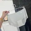 Calça de Máscara Ice Silk 3D Bumbum de Pêssego Respirável Sem Costura Antibacteriana Cintura Média-Alta Roupa Íntima Feminina Levanta Bumbum de Pêssego