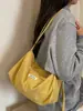 Bolso de hombro estilo ins japonés, simple y casual, alto valor estético, bolsa tipo albóndiga de gran capacidad, adecuado para estudiantes universitarios para la clase y el transporte, bolso cruzado