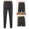 Ventas Directas de Fábrica al por Mayor Ropa Nueva de Invierno para Hombre Pantalones Térmicos Forrados de Polar Engrosados Ropa Interior Capa Base Pantalones Térmicos para Hombre Estilo Nuevo
