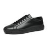 Zapatos blancos para hombre, otoño 2022, nuevos zapatos individuales de cuero genuino, zapatos casuales planos para parejas, zapatos de skate que combinan con todo.
