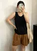 Casaco feminino plus size e camisola interna, blusa de tricô versátil para mulheres, estilo verão 2026, blusa básica para senhoras plus size