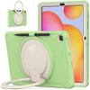 Para Samsung S6 Lite P610 10,4 polegadas capa protetora de painel plano TPU + PC três-em-um P615 capa com suporte