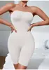Body Modelador Uma Peça de Controle de Barriga Transfronteiriço para Mulheres, Sexy de Um Ombro com Cobertura para Seios, Levantamento de Cintura, Levantamento de Glúteos, Corset, Roupa Modeladora Corporal, Roupa Íntima Europeia e Americana
