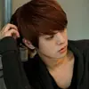 Peruca Masculina Coreana Cabelo Curto Peruca Natural Coreana Touca Peruca de Seda de Alta Temperatura Fibra Química Touca em estoque
