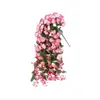 Colgante de Pared de Flor de Mañana Simulada Transfronterizo Colgante Planta Verde Falsa Plantas Adornos Decorativos Flor Pared Arreglo de Boda