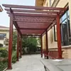 Pérgola Decorativa de Aluminio Personalizada, Estructura para Enredaderas, Enrejado para Uvas, Pasillo Decorativo de Aleación de Aluminio, Enrejado Exterior para Uvas de Aleación de Aluminio
