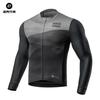 Traje de Ciclismo Locke Brothers Top de Manga Larga Bicicleta de Carretera de Montaña Traje de Bicicleta Deportiva Ligero Transpirable para Hombre Verano