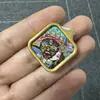 Hot Tribute Tíbet Nepalesa Pintada a Mano Thangka y Vida Presente Núcleo de Tarjeta 2*2