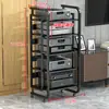 Gabinete de equipamento amplificador de potência espaçamento ajustável suporte multicamadas para amplificador de válvulas HIFI suporte de áudio para alto-falante de home theater