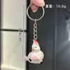 Chaveiro Pingente de Boneca Pássaro Tridimensional Desenho Animado Simulado Presente Pingente para Mochila Escolar de Estudante Acessórios de Pingente para Carro