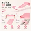 Set de 5 bandas de resistencia de caucho natural para fitness, bandas de bucle finas para sentadillas y ejercicios de glúteos, en stock en la fábrica