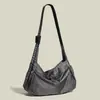 Nova Bolsa de Ombro Grande para o Dia a Dia Atacado Casual de Nylon Tote Bag para Homens e Mulheres Impermeável Estilo Esportivo Bolsa Transversal