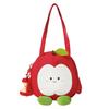 Bolsa de Boneca de Desenho Animado para Mulheres, Personalidade Engraçada, Bolsa Transversal Fofa de Animal de Estimação, Bolsa de Ombro Leve de Boneca Fofa de Maçã para Menina