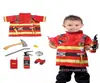 Disfraz de Bombero Personalizado Halloween Disfraz de Bombero para Niños Disfraz de Policía Disfraz de Bombero Disfraz de Abogado Disfraz de Doctor