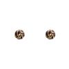 Otoño e invierno pendientes Maillard de esmalte goteado diseño nicho pin para la oreja femenino 2023 nuevos pendientes de estilo occidental de lujo ligero de alta gama