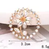 Nicho Nuevo DIY Cristal Girasol Joyería Accesorios Populares Gama Alta Diamante Piedra Preciosa Espiga de Trigo Accesorios Aleación