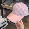 Otoño e Invierno Nuevo Gorra de Béisbol para Mujer para Exterior Cálida a Prueba de Frío Moda Pata de Gallo Británica Gorra de Calidad Combinable