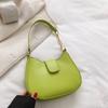 Bolso de axila de alta calidad para mujer, diseño de nicho, bolso de hombro con cadena, 2023 nueva moda, color sólido, estilo occidental, bolso de silla de montar