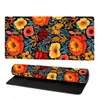 Mouse Pad Gamer de Plantas e Flores, Pad de Teclado de Mesa Extra Grande, Mouse Pad Espesso Antiderrapante, Fornecimento Direto da Fábrica