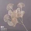 Balde de Flores para Véspera de Ano Novo Arranjo Floral Feito à Mão DIY Material Folha de Azevinho Eucalipto Folha em Leque Fuye Decorações de Festival