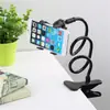 Soporte Universal para Teléfono Celular con Pinza de Sujeción de Brazo Largo Flexible de Plástico