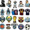 Messi sapato de futebol fivela buraco sapatos sapatos flor DIY decorativo fivela mocassim sapatos cadarço fivela acessórios destacáveis transfronteiriços