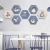 Se Casa Pequeno Príncipe Parede Pendurado Resina Artesanato Decorações de Parede Quarto Infantil Sala de Estar Dos Desenhos Animados Pendurados Ornamentos